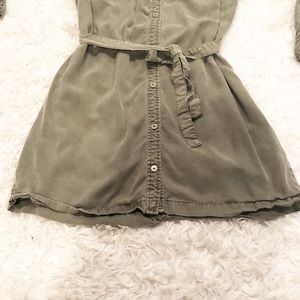Sanctuary Dresses - Sanctuary Army Green Button Down Dress Sanctuary Dresses - Sanctuary Army Green Button Down Dress